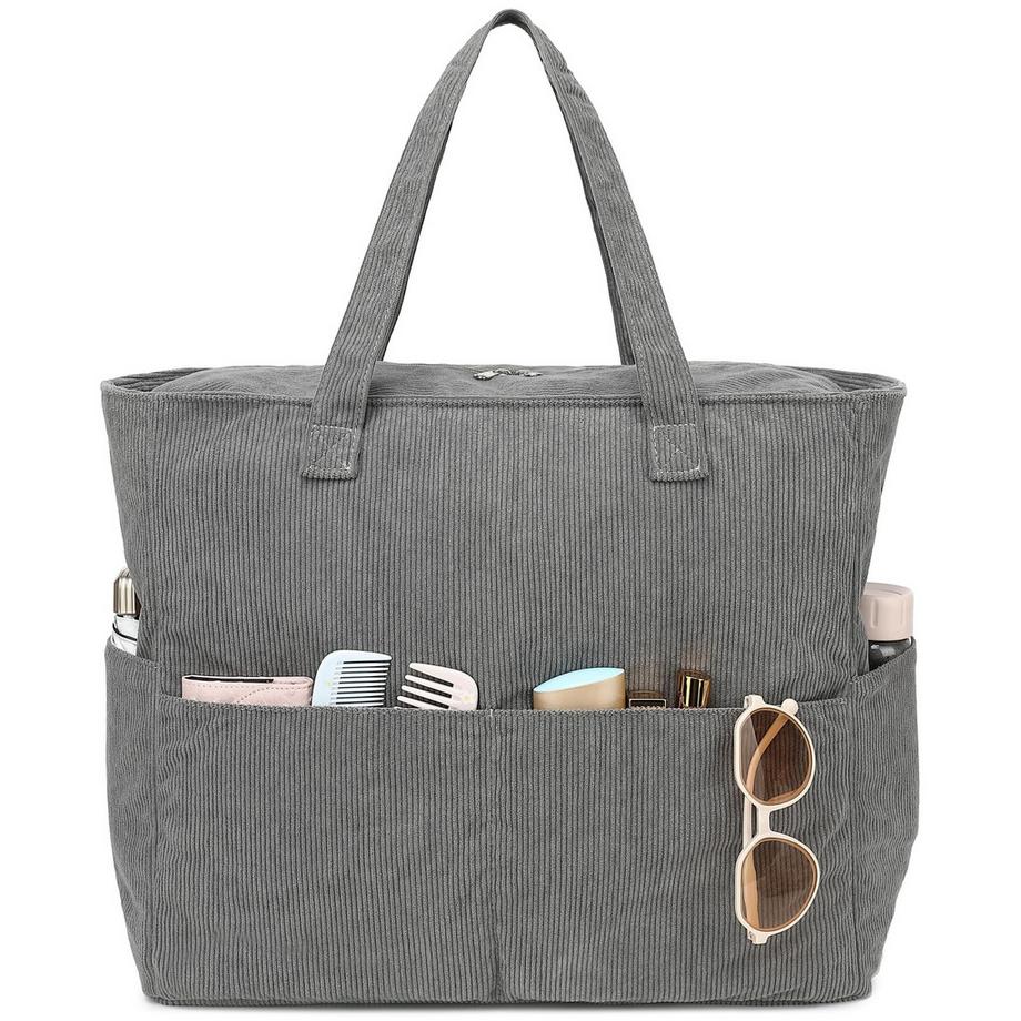 Only-bags.store Große Strandtasche mit Reißverschluss  