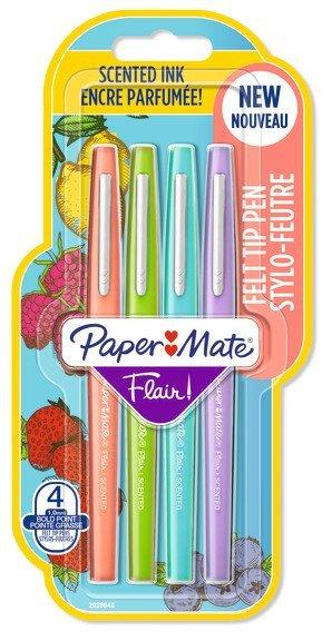 Image of Papermate PAPERMATE Faserschreiber Flair 0.7mm Scented, ass. 4 Stück