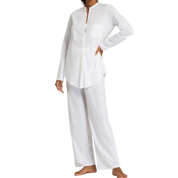 Image of Cotton Deluxe - Pyjama Unisex Weiss XS