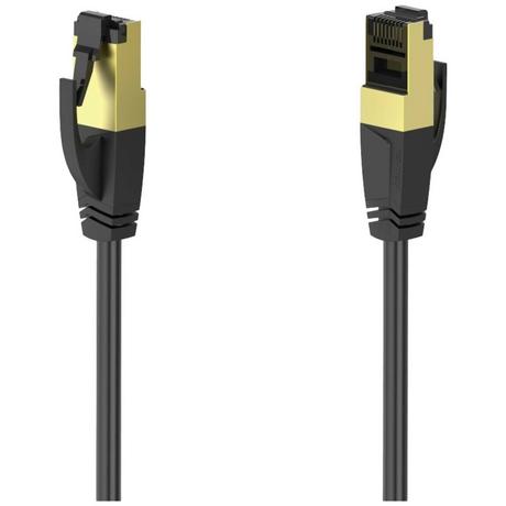 hama  Câble réseau, CAT-8, 40 Gbits/s, S/FTP blindé, sans halogène, 5 m 