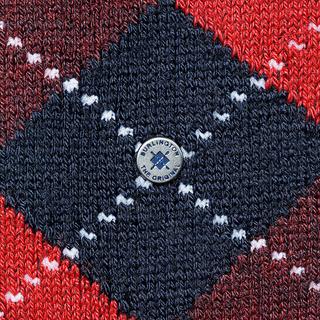 Burlington Preston Rautenmuster Socken  