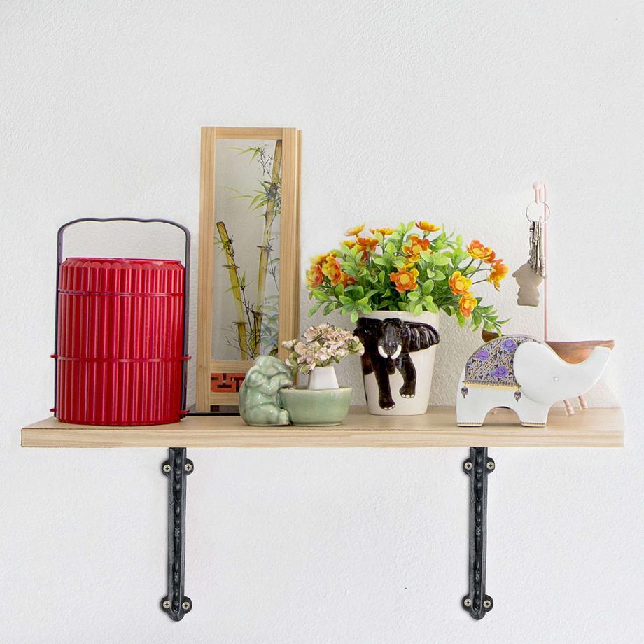 Northix 2er-Set Regalträger im Vintage-Look  