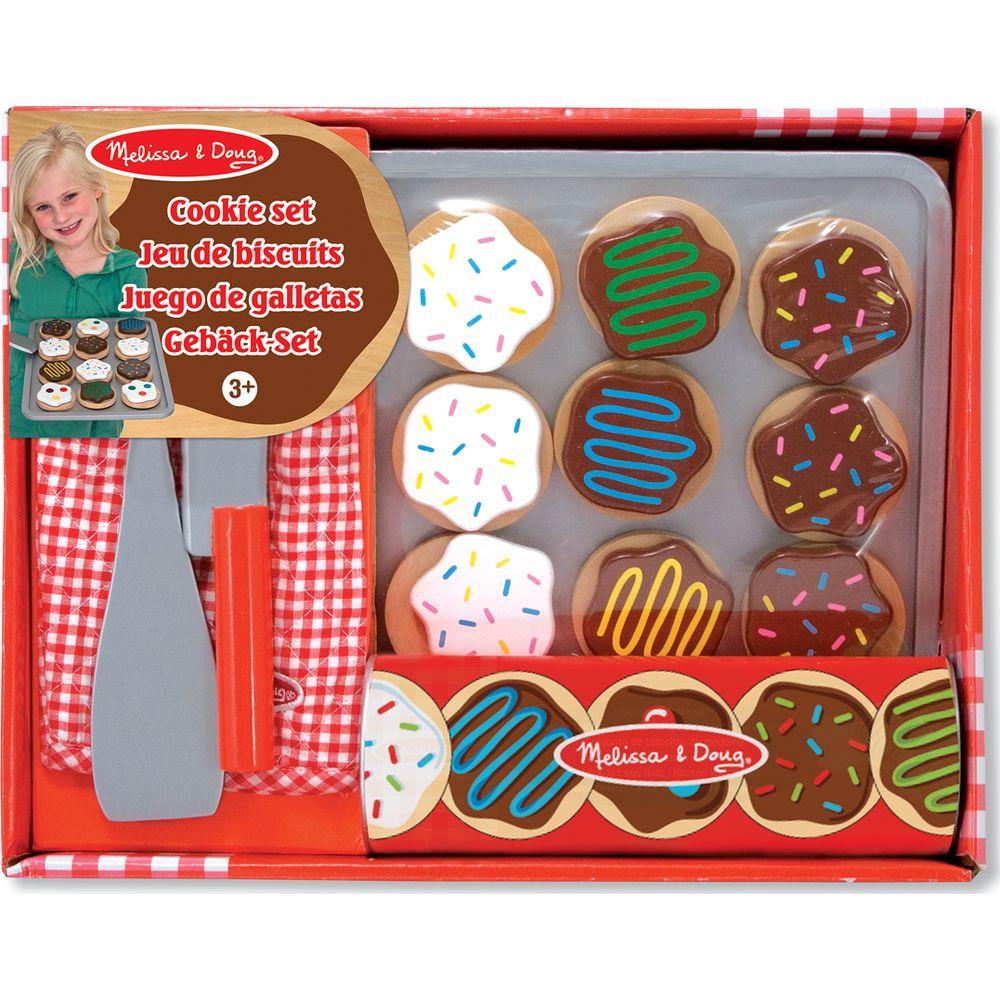 Melissa & Doug  Plätzchen-Set: Aus Holz Zum Achneiden Und Backen 