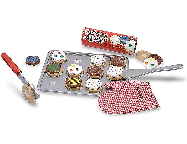 Melissa & Doug  Plätzchen-Set: Aus Holz Zum Achneiden Und Backen 