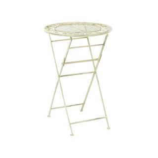 Beliani Table de bar de jardin en Métal Rétro BIVIO  