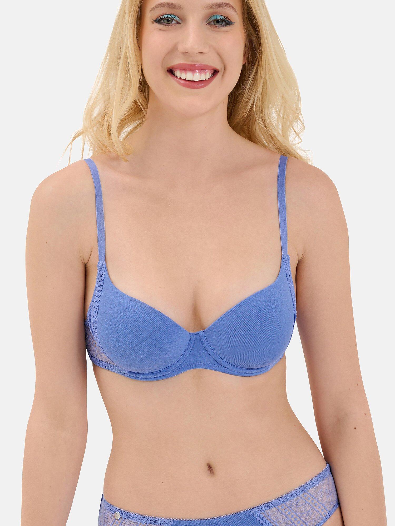 Image of Vorgeformter Bh Lucky Damen Blau E/75