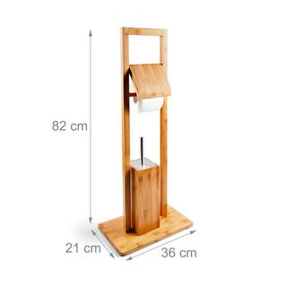 B2X Ensemble de toilette en bambou  