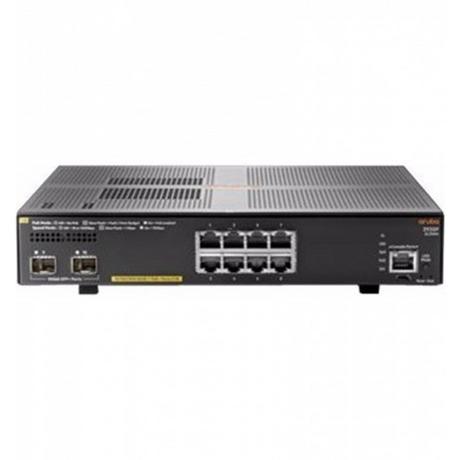 HPE  Aruba 2930F Switch 2 SFP+ Ports, PoE+ 