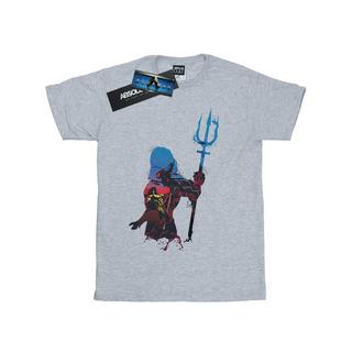 DC COMICS  Aquaman Battle Silhouette TShirt 