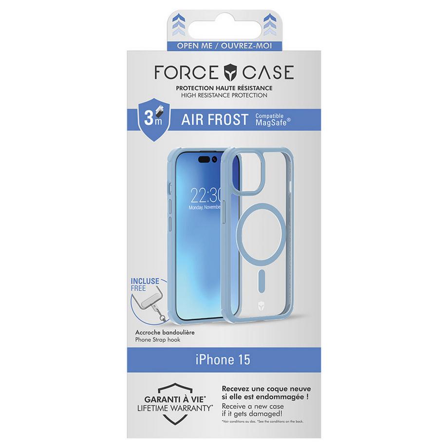 Force Power  Coque AIR FROST pour iPhone 15 