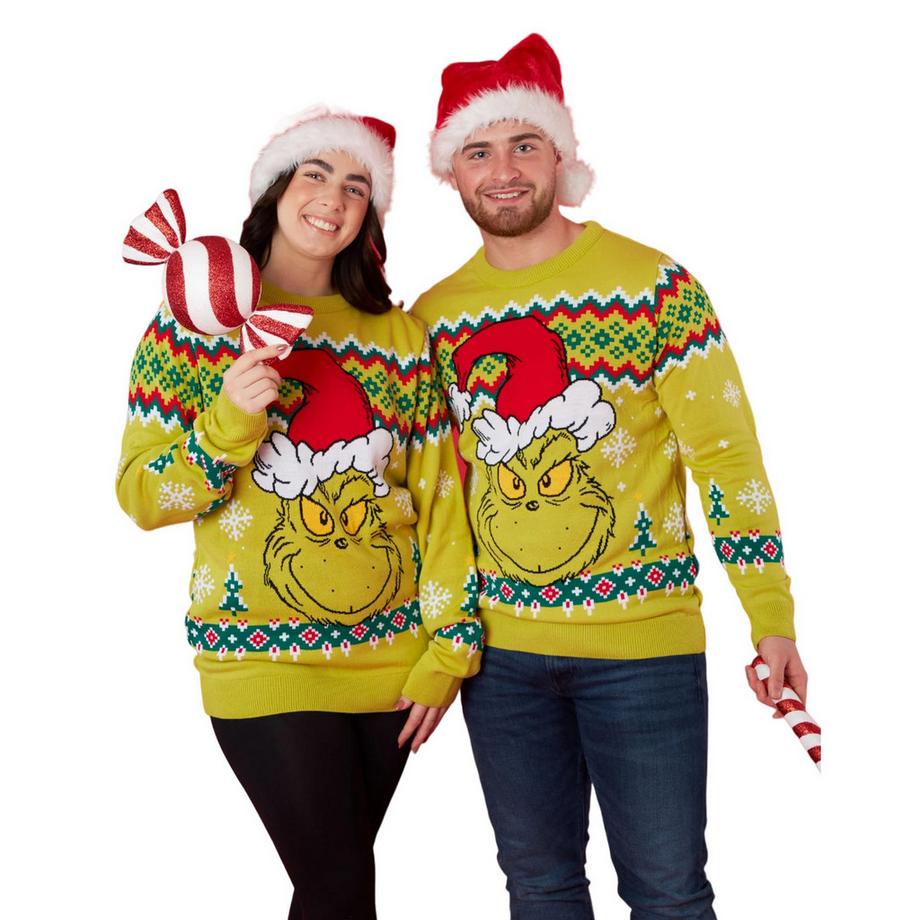 The Grinch The Grinch Pullover Design Natalizio  