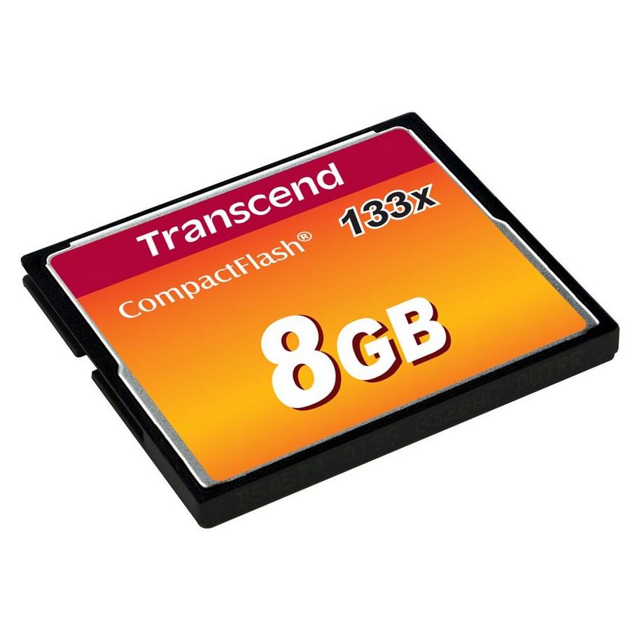 Transcend  Compact Flash      8GB 133x 