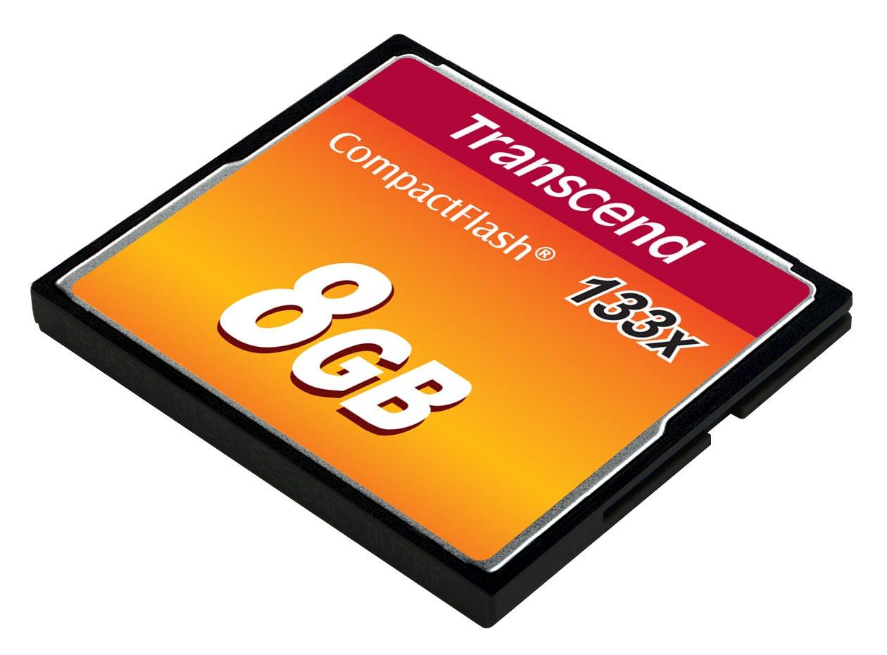 Transcend  Compact Flash      8GB 133x 