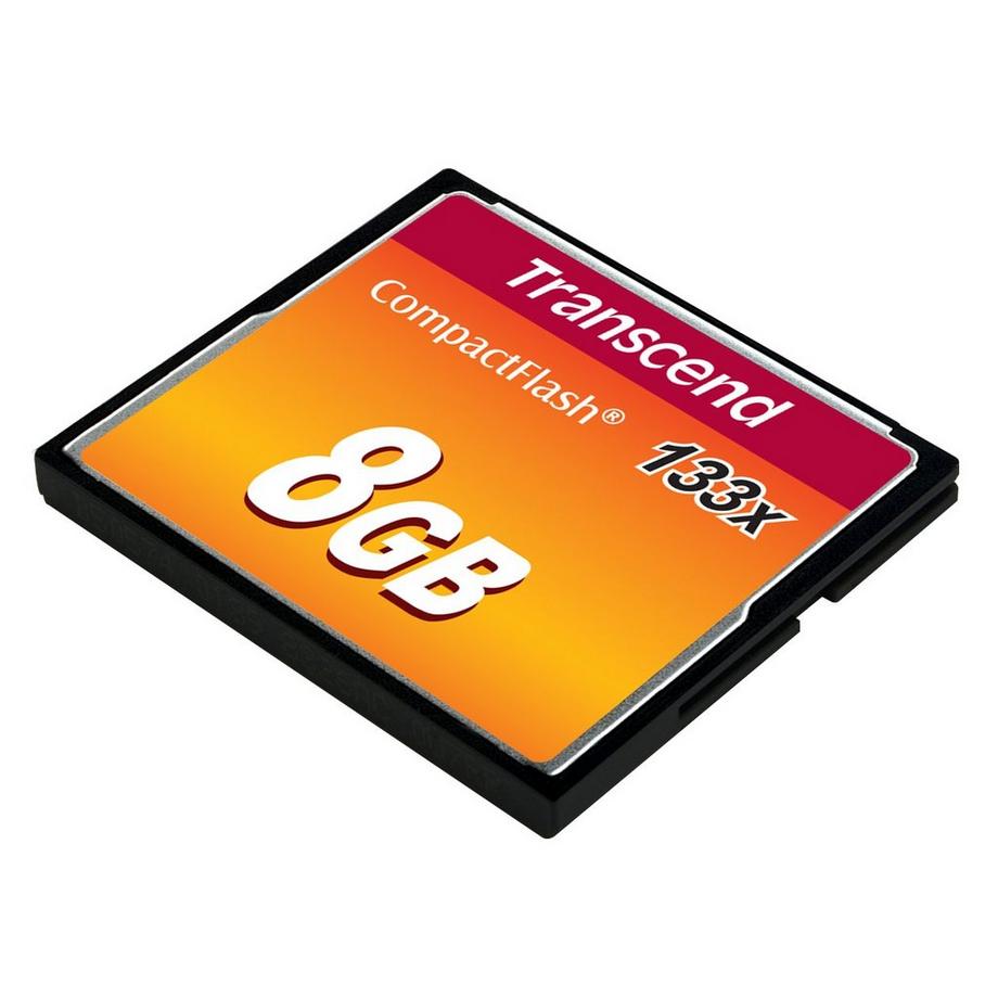 Transcend  Compact Flash      8GB 133x 