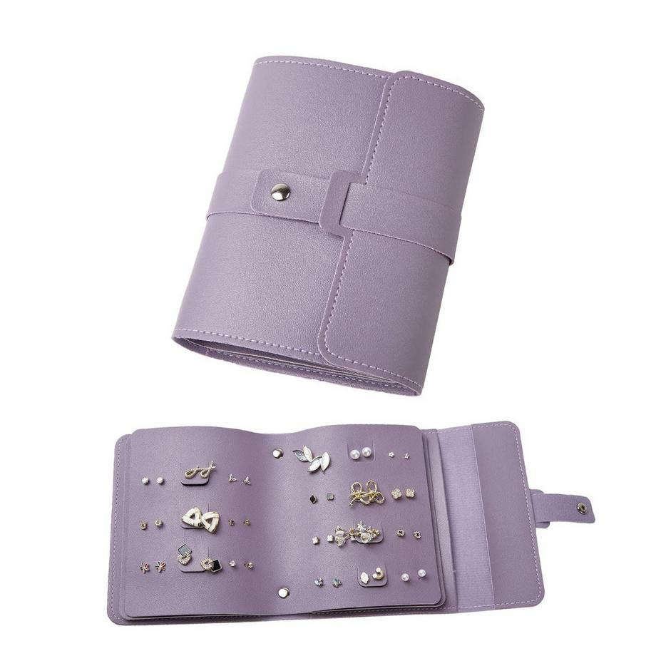 Only-bags.store  Ohrring-Aufbewahrung Ohrring-Ordner Kleines Buch Aufbewahrungstaschen 