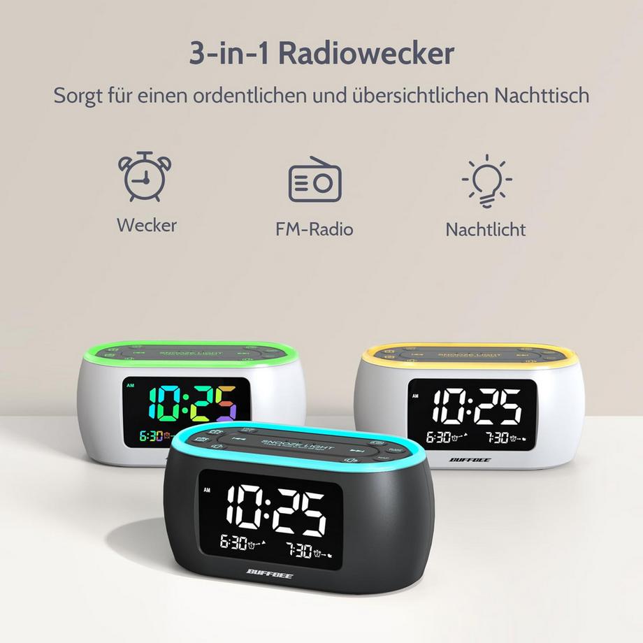 Alopini  Digitaler Radiowecker 