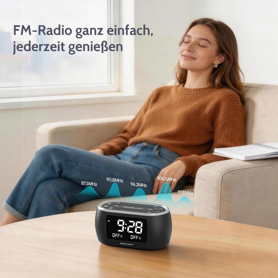 Alopini  Digitaler Radiowecker 