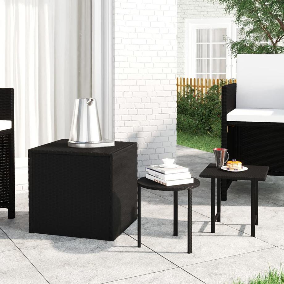 VidaXL tavolino Polirattan  