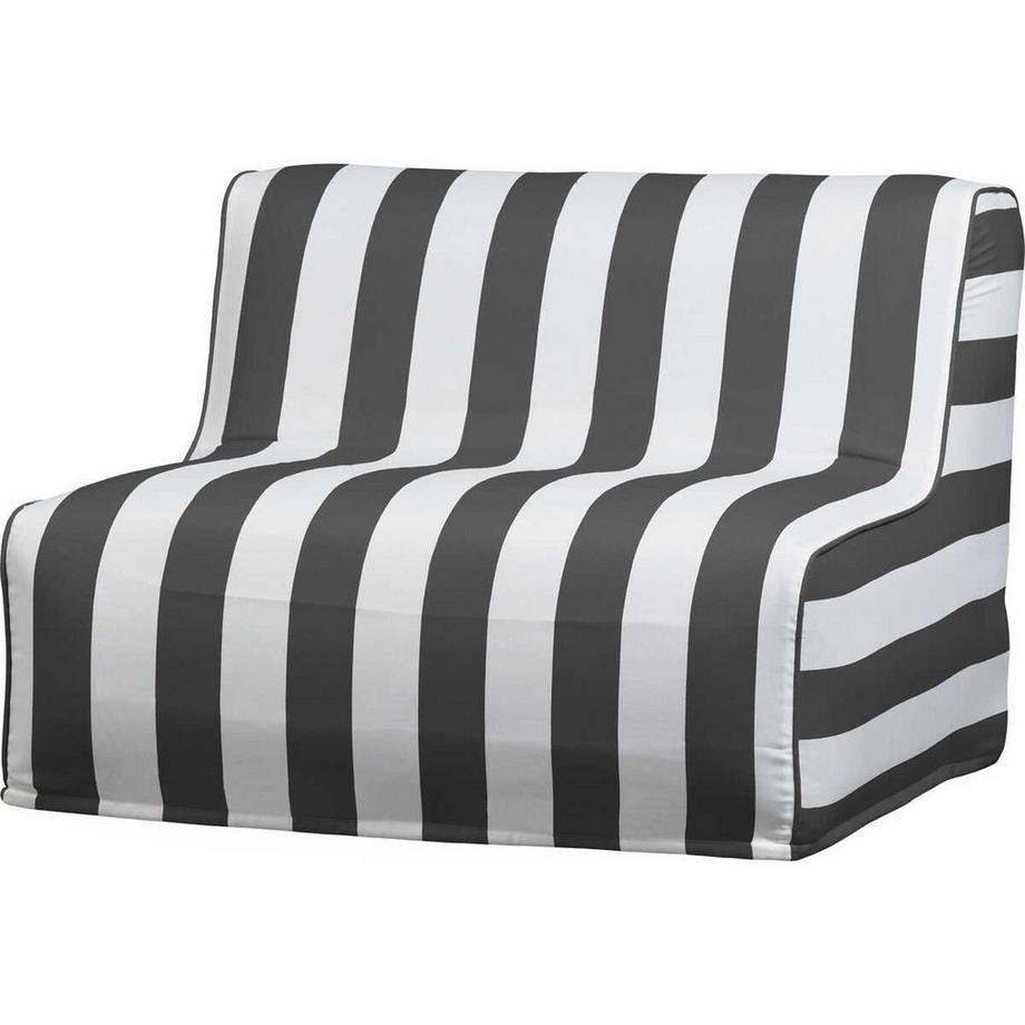 mutoni living Gartensessel Sit aufblasbar/weiss gestreift  