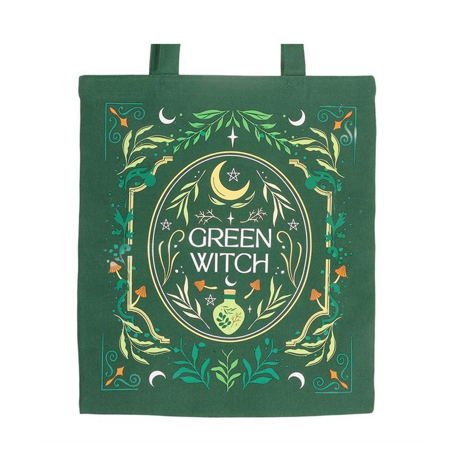 Something Different Tote Bag Green Witch  