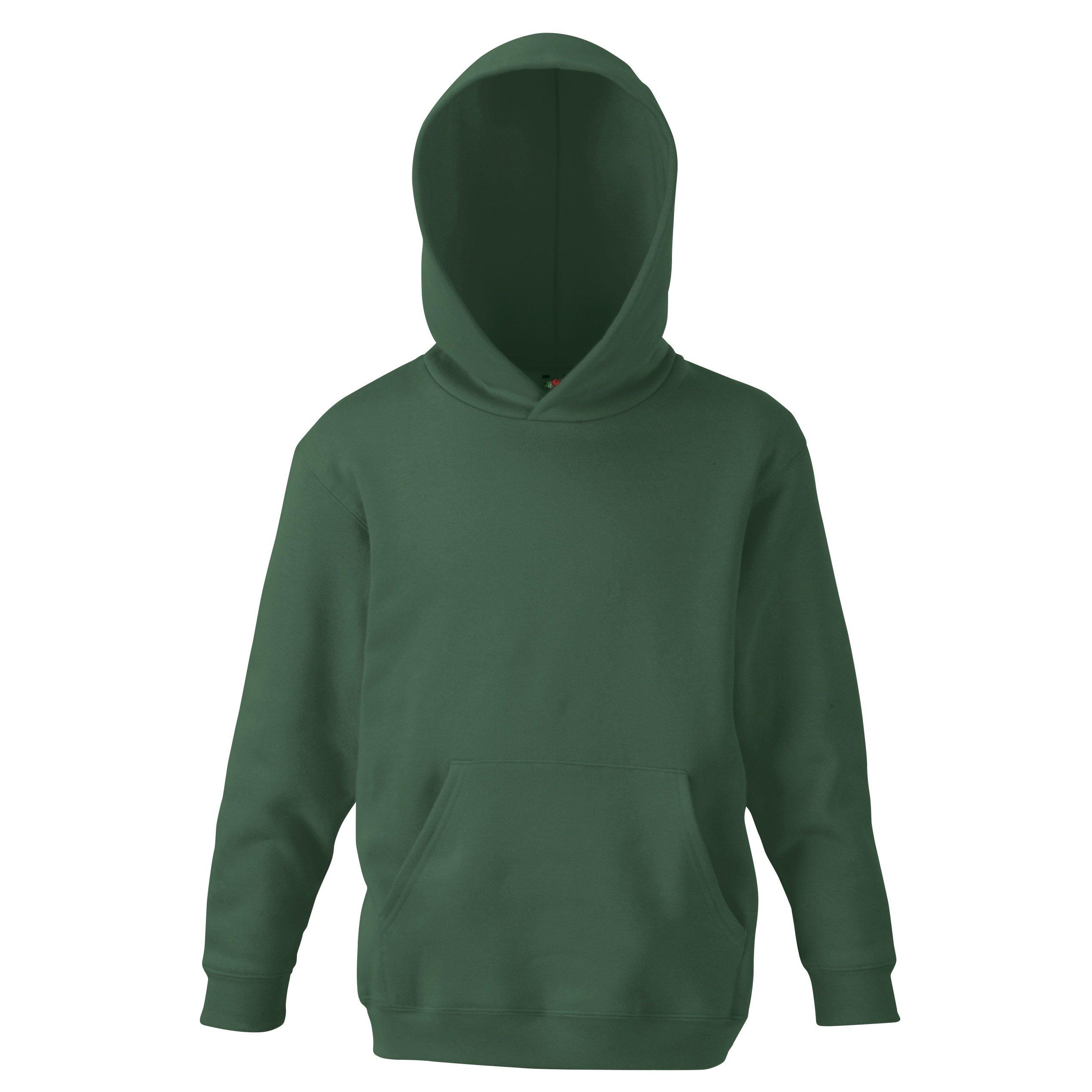 Image of Kapuzen Pullover Klassik 8020 Jungen Grün 14/15A