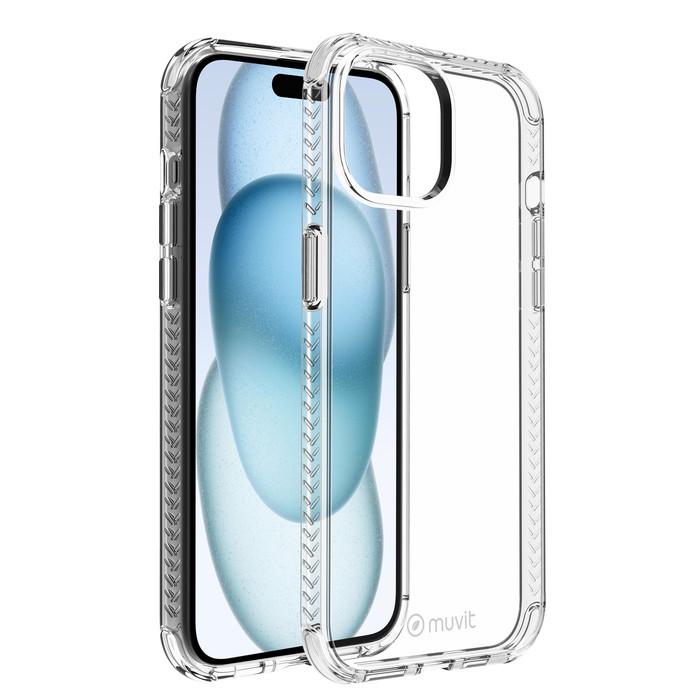 Muvit  Cover rinforzata per iPhone 15 