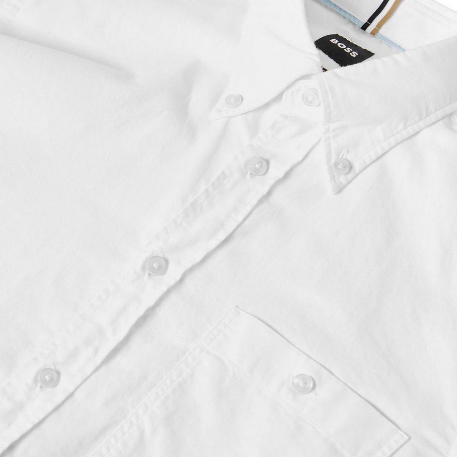 BOSS  Chemise À Boutons Motiftyle Uni 