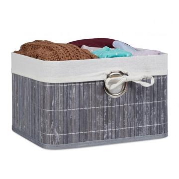 Cestino portaoggetti in bambù