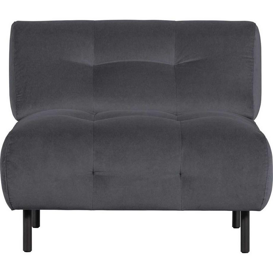 Sessel Lloyd Washed Velvet cloud