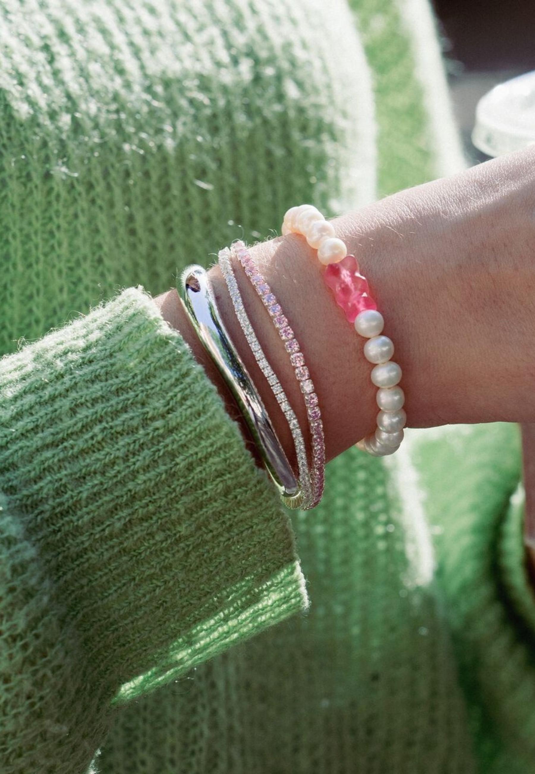 Thomas Sabo  s Tennisarmband mit Weißen Zirkonia 