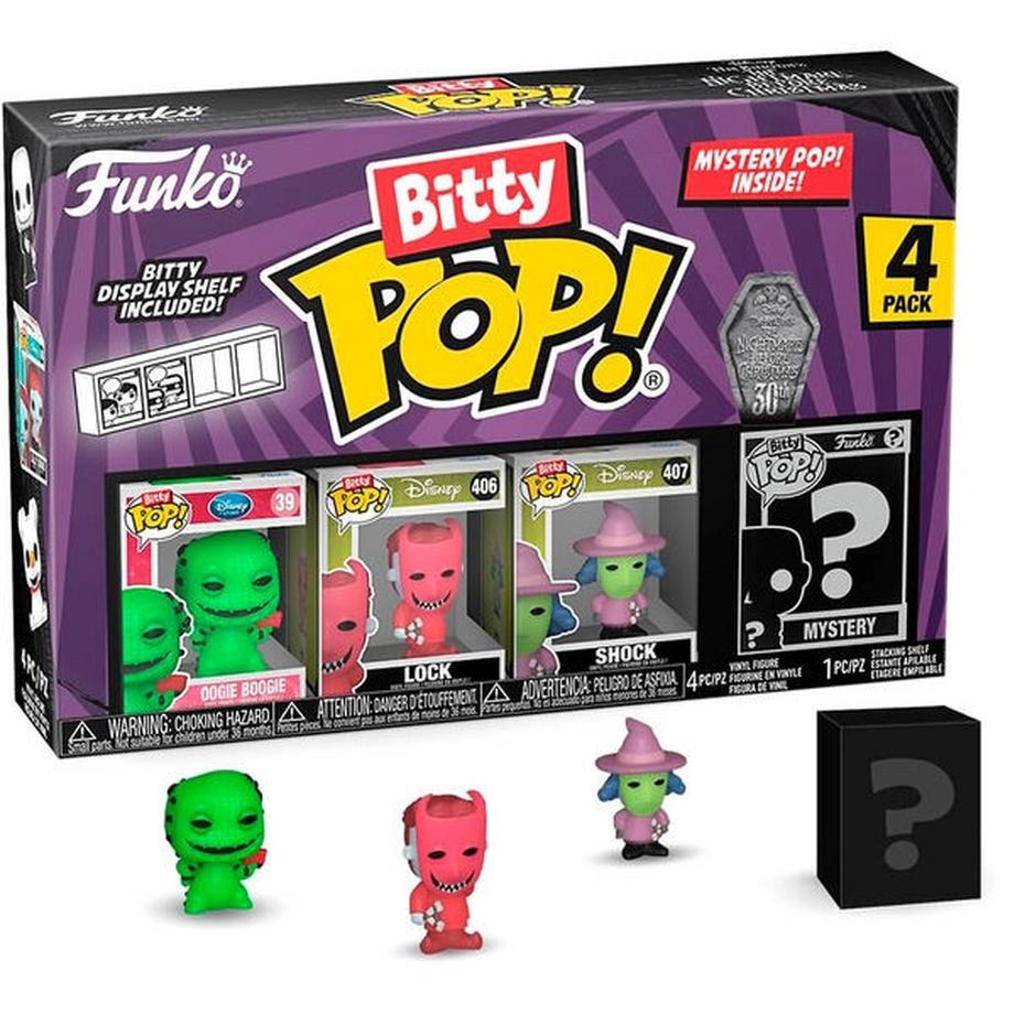 Funko  Bitty Pop! The Nightmare Before Christmas - Oogie Boogie 4PK (4Teile) 