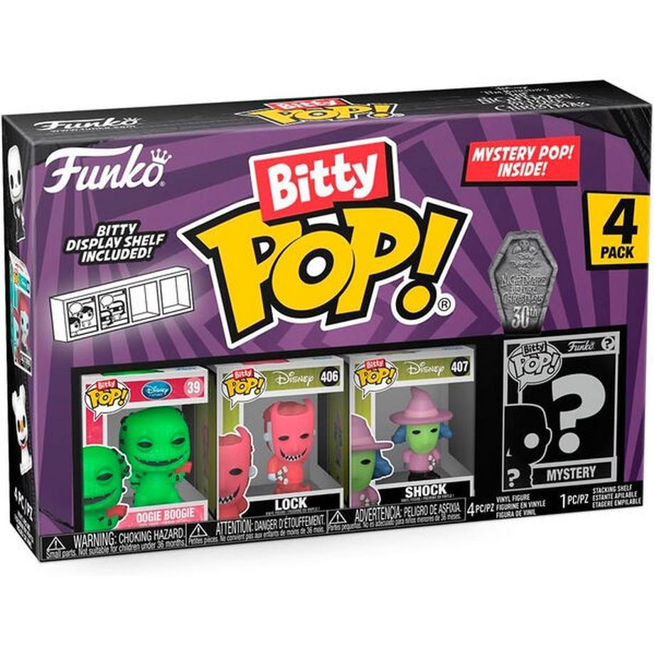 Funko  Bitty Pop! The Nightmare Before Christmas - Oogie Boogie 4PK (4Teile) 