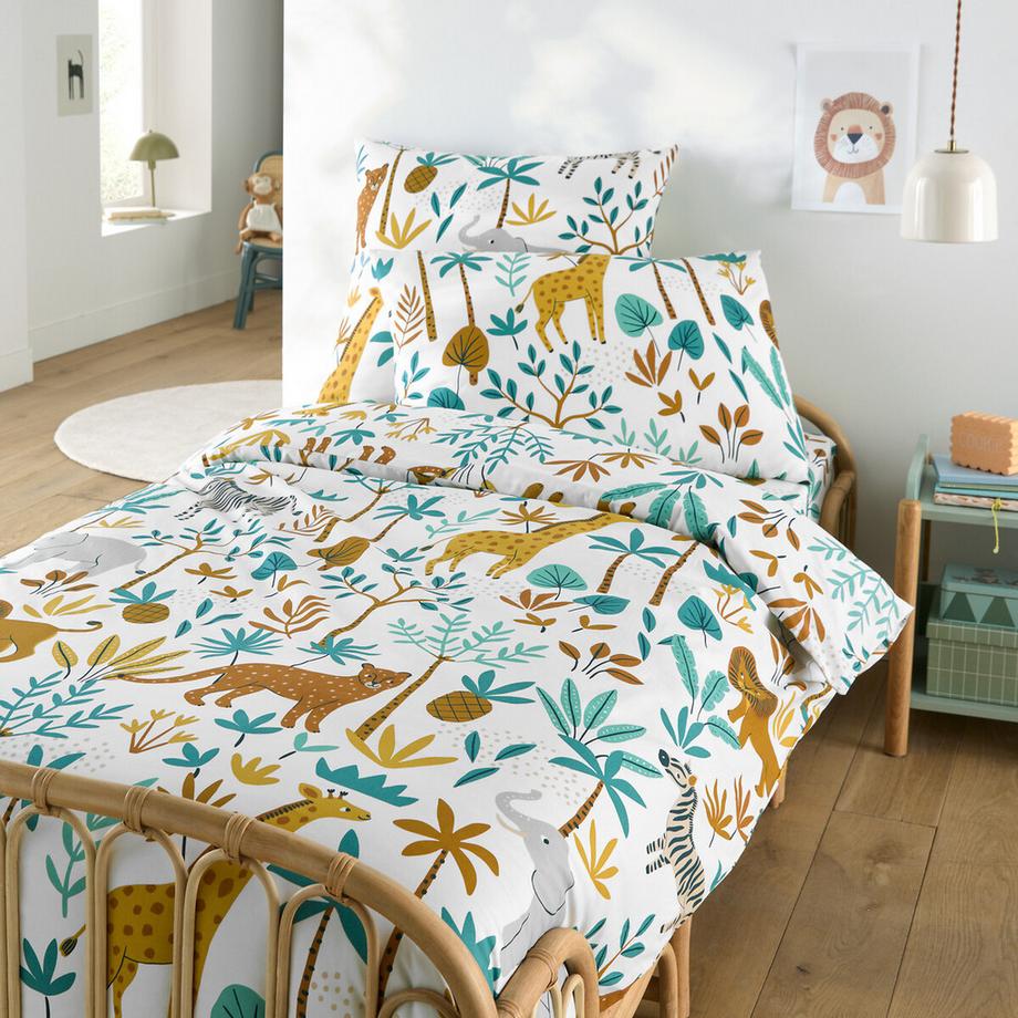 La Redoute Intérieurs Housse de couette enfant Jungle  