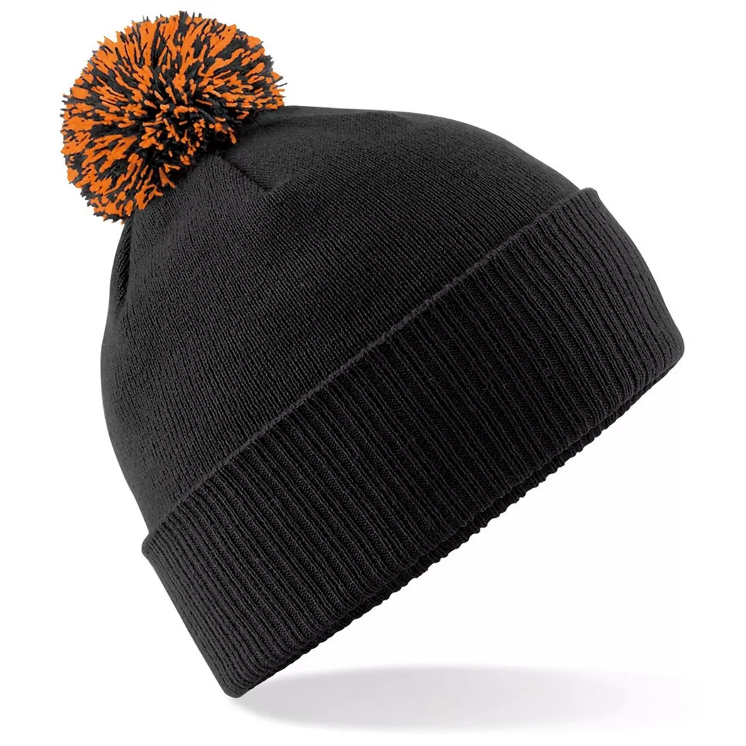 Beechfield - Snowstar Duo Extreme Winter-Hut, Snowstar Duo Extreme Cappello Invernale, Onesize, Nero