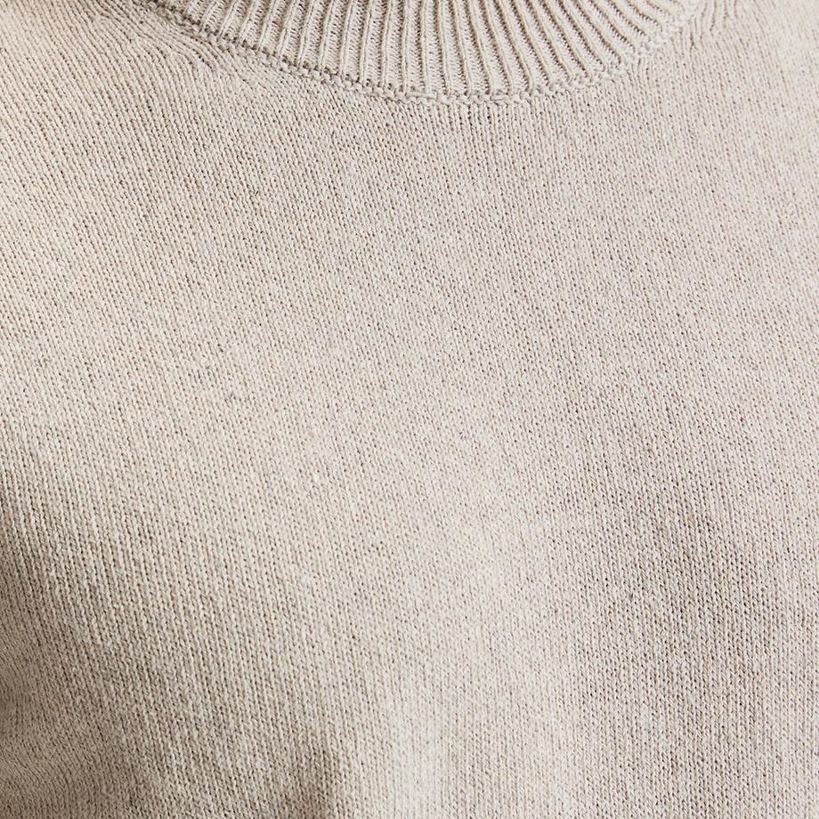 La Redoute Collections Pull Col Rond Maille Fine  