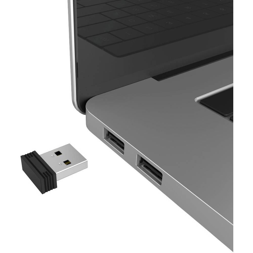 hama  Mouse HAMA Wireless Dual Mode USB-C/USB-A 6 pulsanti Nero 