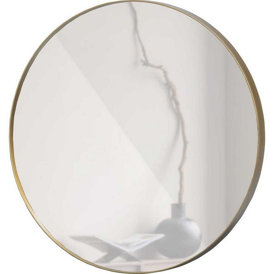 mutoni Wandspiegel Doutzen Metall Gold 80x80  