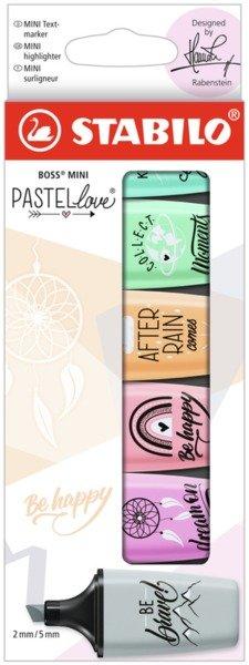 Image of BOSS MINI Pastell 2.0 07/06-29 Etui 6 Stk. BOSS MINI Pastell 2.0 07/06-29 Etui 6 Stk.