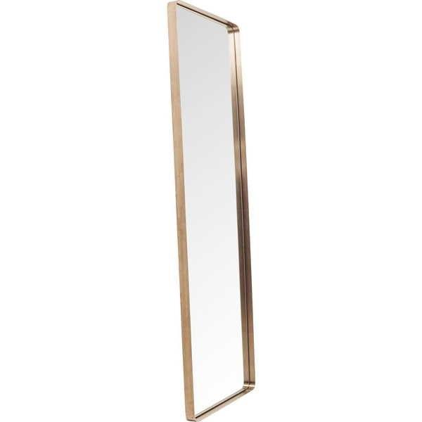 KARE Design Spiegel Curve Rectangular Copper 200x70cm  