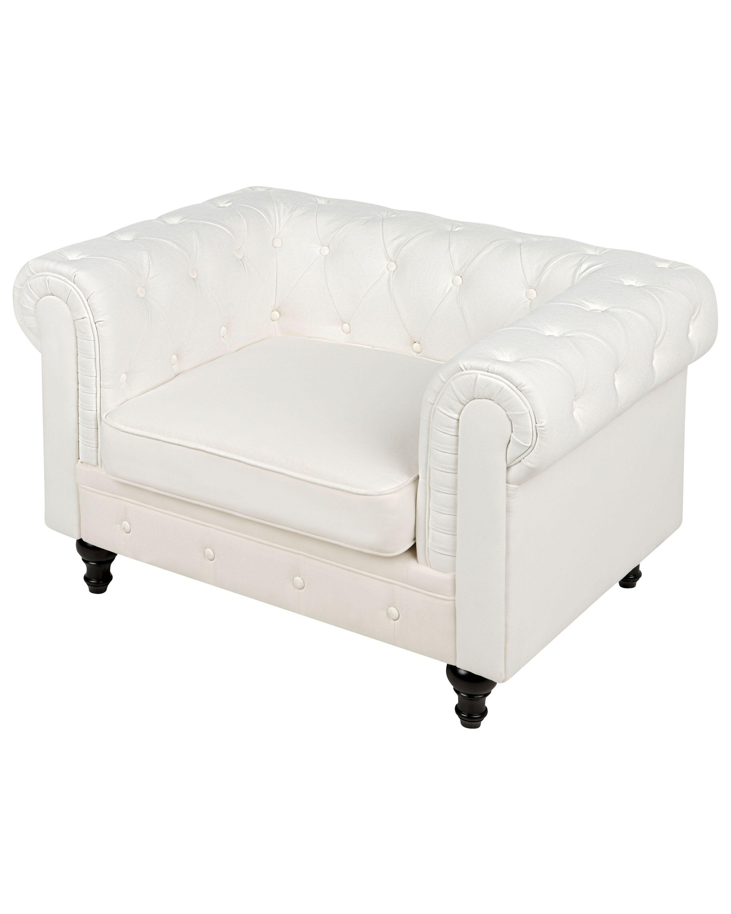 Beliani Sessel aus Polyester Klassisch CHESTERFIELD  