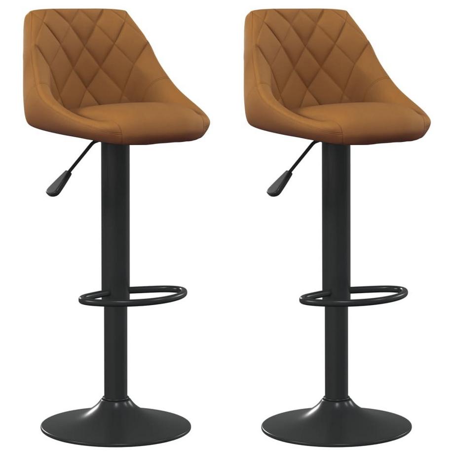 Tabouret de bar velours