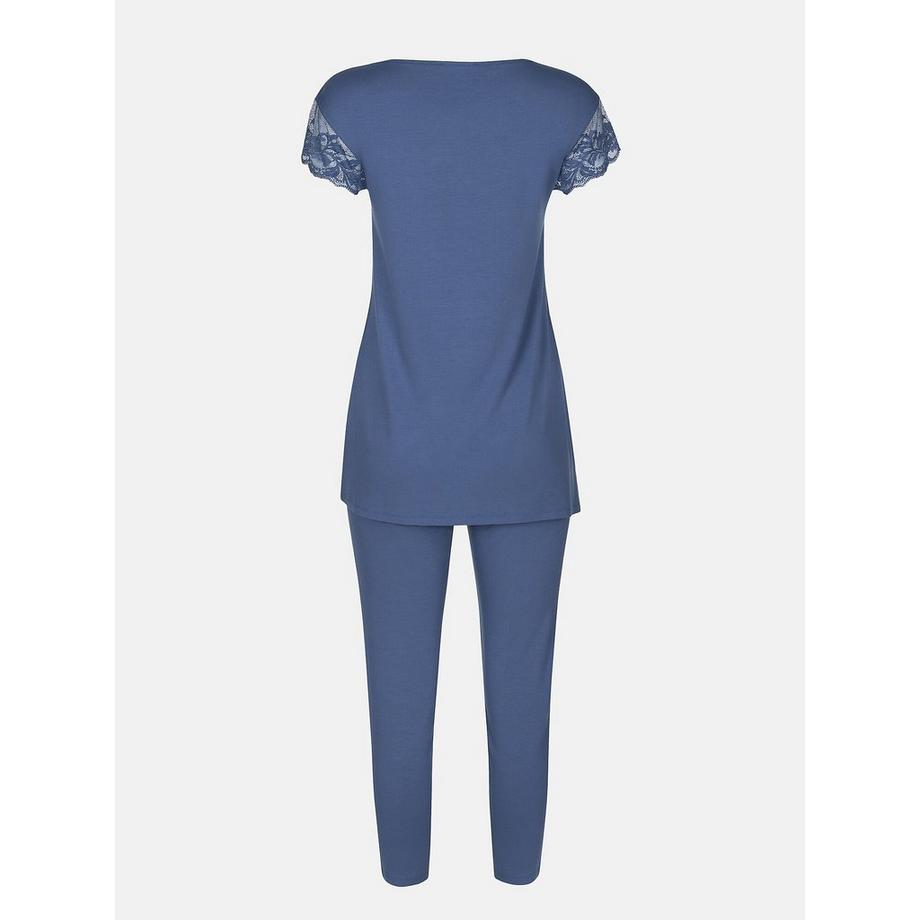 Lisca Juliette Kurzarm Tunika Pyjama Leggings  