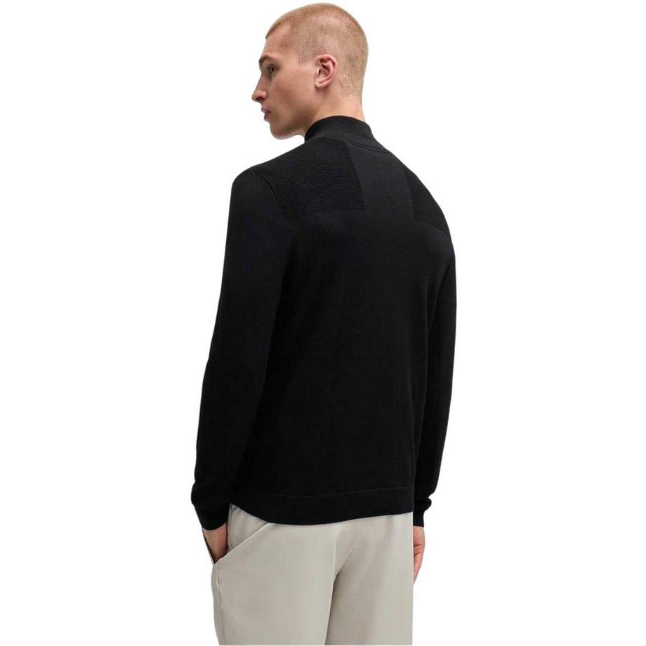 BOSS Pullover Regolare Collo A Cerniera  