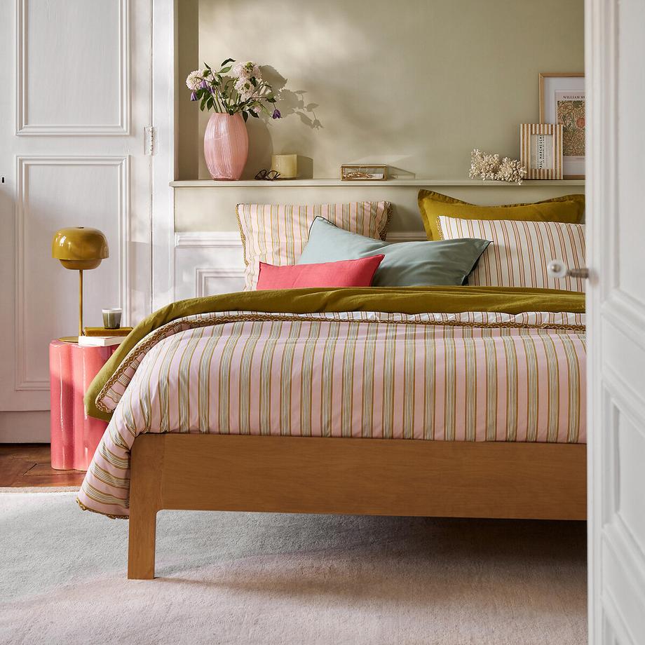 La Redoute Intérieurs Kissenbezug ALISON aus Baumwoll-Perkal  