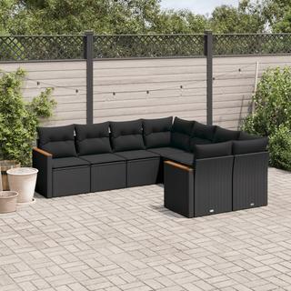 VidaXL Garten sofagarnitur poly-rattan  