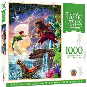 Masterpieces Puzzle Classic Fairy Tales Peter Pan Puzzle 1000 pieces