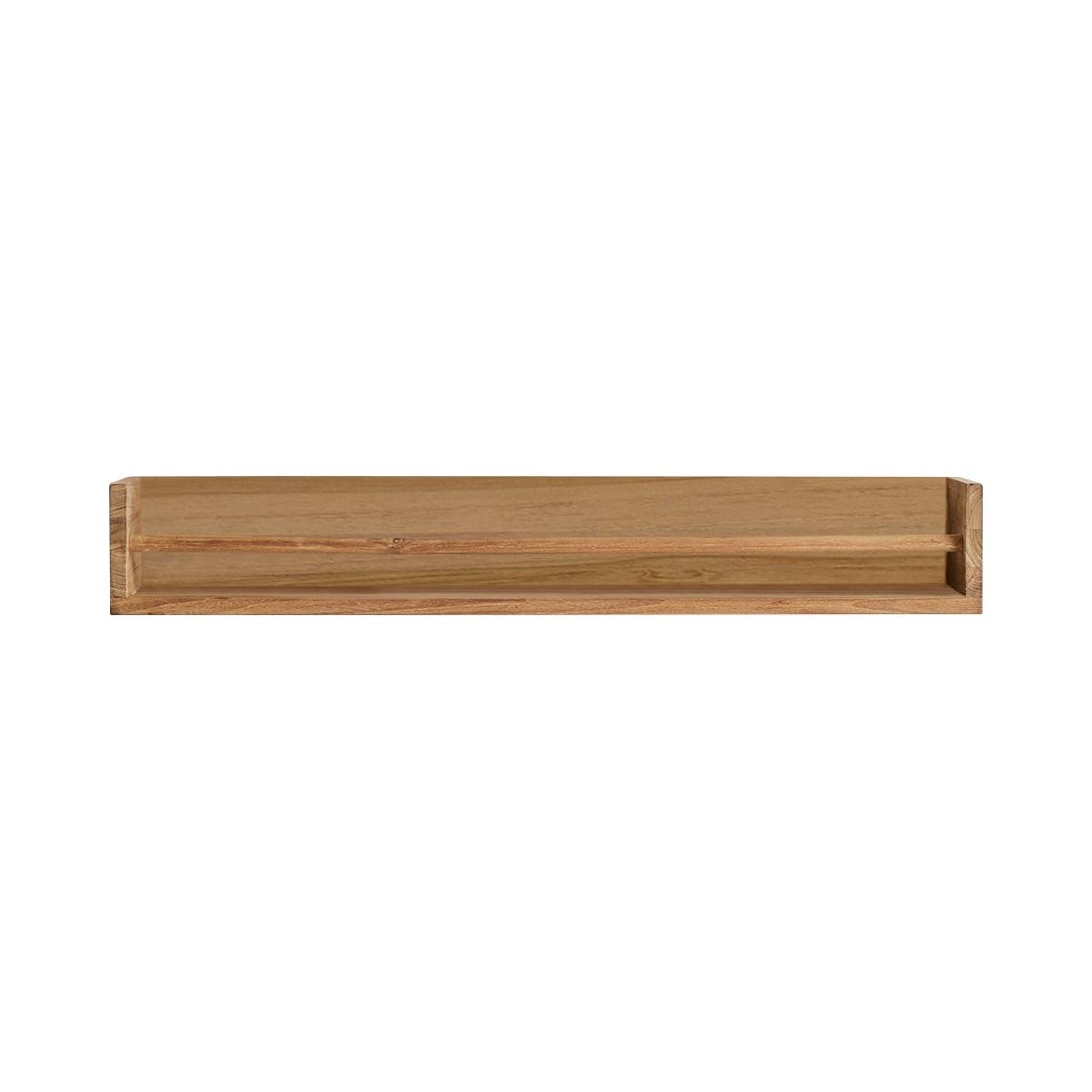 Tikamoon Wandregal aus massivem Teak 100 cm Ugo  