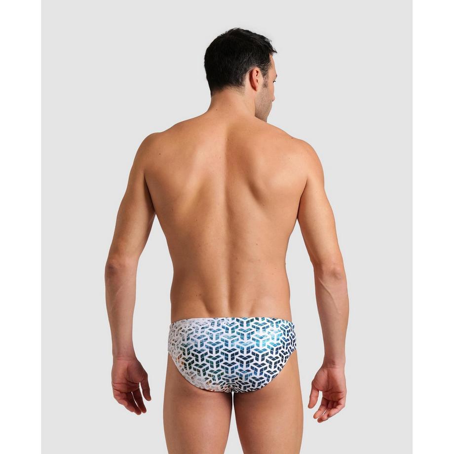 arena Planet Water Print Badeslip  
