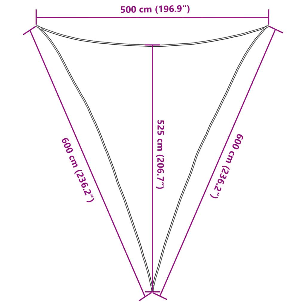 VidaXL vela parasole  