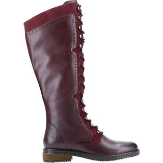 Hush Puppies  Rudy Lace Up Long Leather Boot 